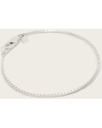AllSaints - Leor Slim Chain Bracelet - Lyst