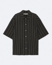 AllSaints - Quasar Oversized Polka-Dot Shirt - Lyst