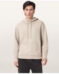 AllSaints - Asher Ramskull Oversized Hoodie - Lyst