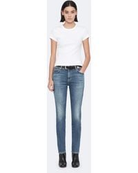 AllSaints - Miller Mid-Rise Skinny Stretch Jeans - Lyst