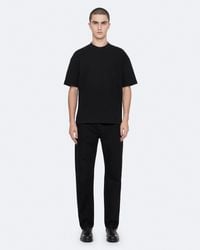 AllSaints - Haven Embroidered Logo Oversized T-Shirt - Lyst