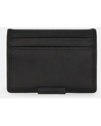 AllSaints - Dove Leather Cardholder Wallet - Lyst