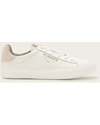 AllSaints - Underground Leather Low Top Trainers - Lyst