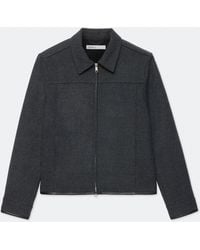 AllSaints - Carlow Slim-Fit Wool-Blend Jacket - Lyst