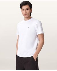 AllSaints - Dexter Short Sleeve Ramskull T-Shirt - Lyst