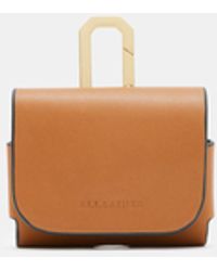 AllSaints - Airpod Leather Case - Lyst