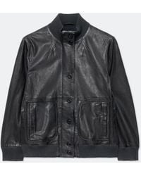 AllSaints - Memphis Leather Jacket - Lyst