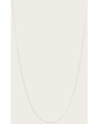 AllSaints - Leor Slim Chain Necklace - Lyst