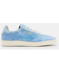 AllSaints - Thelma Suede Low Top Trainers - Lyst