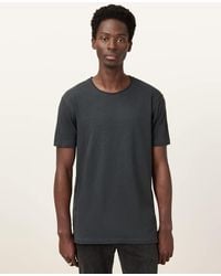 AllSaints - Figure Crew Neck Raw Edge T-Shirt - Lyst