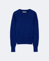 AllSaints - Mari Boxy-Fit Wool-Blend Jumper - Lyst