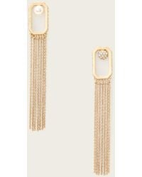 AllSaints - Ellie Fringe Earrings - Lyst