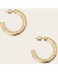 AllSaints - Maeve Large Post Back Earrings - Lyst