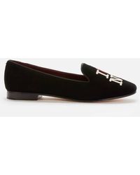 Kate Spade Lounge New York Suede Flats - Black
