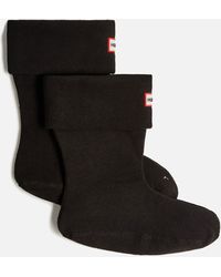 HUNTER - Recycled Fleece Short Boot Socks - Lyst