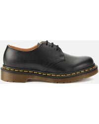 Dr. Martens 1461 Smooth Leather 3-eye Shoes - Black
