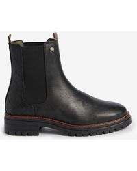 Barbour - Evie Leather Chelsea Boots - Lyst
