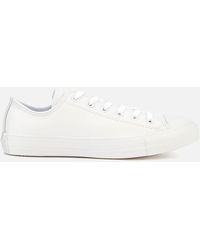 Converse Chuck Taylor All Star Leather Ox for Women - Up to 55% off | Lyst