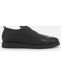 H by Hudson Barnstable Leather Derby Shoes - Black