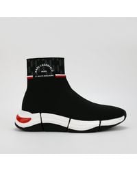 Karl Lagerfeld High-top sneakers for Women | Christmas Sale up to 63% off |  Lyst