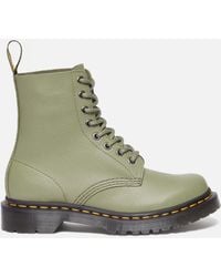 Dr. Martens - 1460 Pascal Virginia Leather 8-eye Boots - Lyst