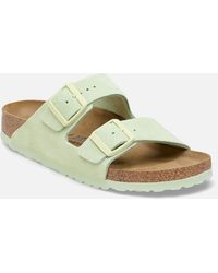 Birkenstock - Arizona Slim-fit Suede Double-strap Sandals - Lyst
