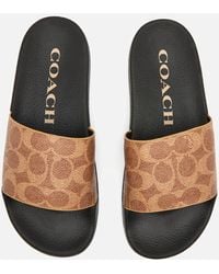 COACH Flat sandals for Women | Online Sale up to 59% off | Lyst