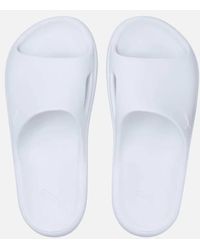 puma men grey sandals