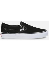 plain vans slip ons