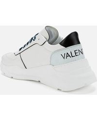 valentino white trainers mens