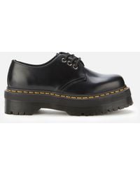 Dr. Martens 1461 Quad Leather 3-eye Shoes - Black