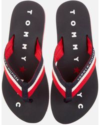 Tommy Hilfiger Webbing Beach Sandals - Multicolour