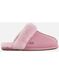 UGG Scuffette Ii Suede/sheepskin Slippers - Pink