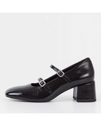 Vagabond Shoemakers - Adison Patent-leather Heeled Mary Jane Shoes - Lyst