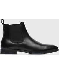 Walk London - Oscar Leather Chelsea Boots - Lyst
