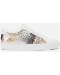 kurt geiger lane stripe trainers