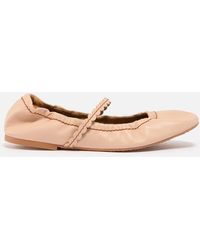 See By Chloé - Kaddy Leather Ballet Flats - Lyst