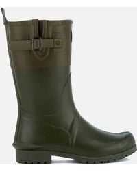 short barbour boots