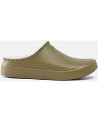 HUNTER - In/out Bloom Algae Rubber Mules - Lyst