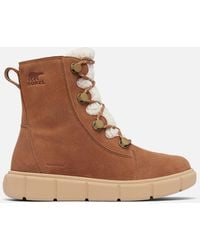 Sorel - Explorer Iii Joan Waterproof Suede Boots - Lyst