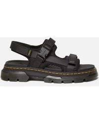 Dr. Martens - Forster Leather Multi Strap Sandals - Lyst