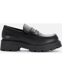 Vagabond Shoemakers Cosmo 2.0 Leather Loafers - Black