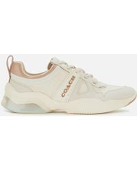 coach white sneakers womens