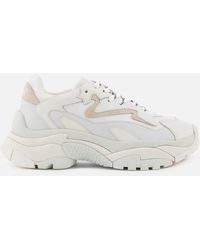 Ash Addict Chunky Running Style Sneakers - White