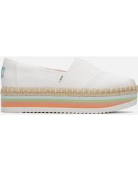 toms platform espadrilles