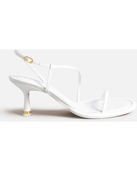 Ted Baker - Myloh Leather Heeled Sandals - Lyst