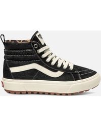 vans black high tops womens