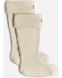HUNTER - Recycled Fleece Tall Boot Sock - Lyst