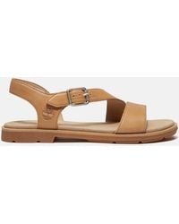 Timberland - Calista Bay Leather Sandals - Lyst