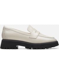 Clarks - Stayso Edge Leather Loafers - Lyst